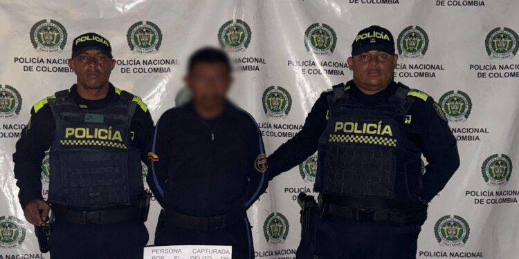 Capturan a hombre por porte ilegal de arma de fuego en Maicao