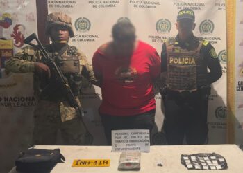 Capturan a hombre por porte de estupefacientes en el barrio San Francisco de Maicao