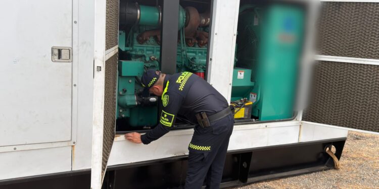 Aprehenden equipo industrial de contrabando en la vía Distracción–Cuestecitas