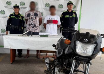 Capturan a dos personas por porte o tenencia de armas de fuego en Maicao