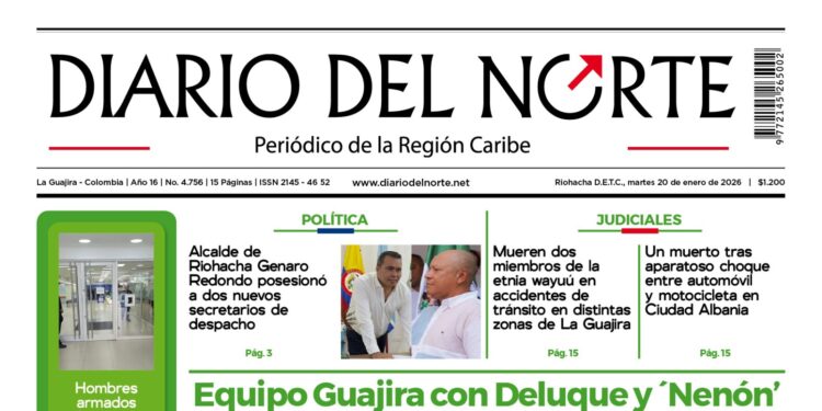 Esta es nuestra edición de hoy martes 20 de enero de 2026