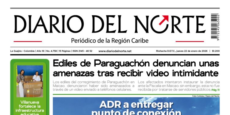 Esta es nuestra edición de hoy jueves 22 de enero de 2026