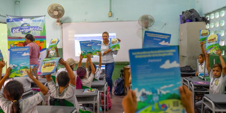 Aqualia lanza concurso digital educativo infantil sobre cuidado del agua en 33 municipios de Colombia