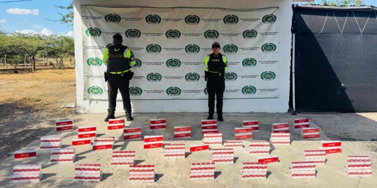 Incautan 20.000 unidades de cigarrillos de contrabando en la vía Riohacha – Maicao