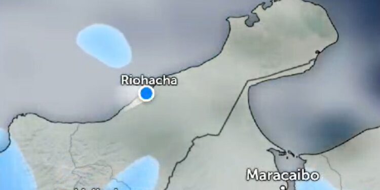 Meteoguajira advierte lluvias y posible actividad eléctrica este fin de semana en La Guajira