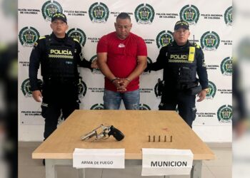 Capturan en Riohacha a hombre por porte ilegal de arma de fuego