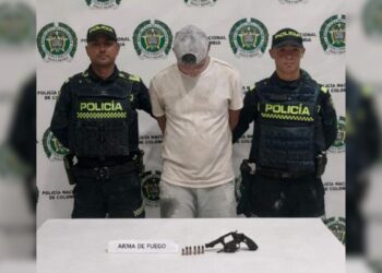 Capturan a hombre en flagrancia por el delito de porte ilegal de arma de fuego en Riohacha