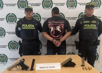 Capturan a una persona por el delito de fabricación, tráfico y porte ilegal de arma de fuego en Riohacha