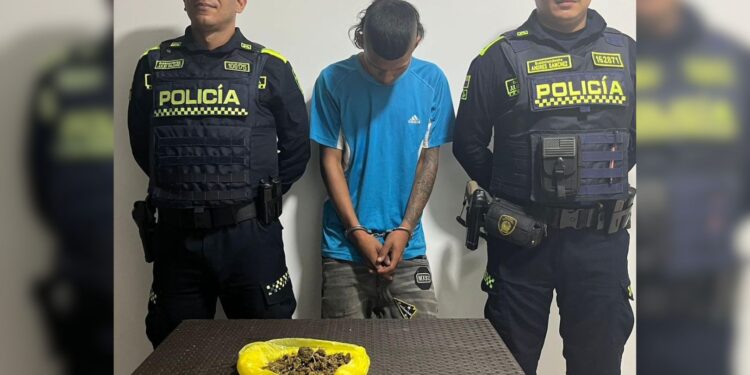 Capturan a una persona por el delito de tráfico, fabricación y porte de estupefacientes en San Juan del Cesar