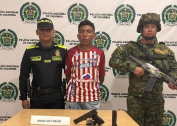 Controles en la vía Riohacha–Maicao dejan una captura por porte ilegal de arma de fuego