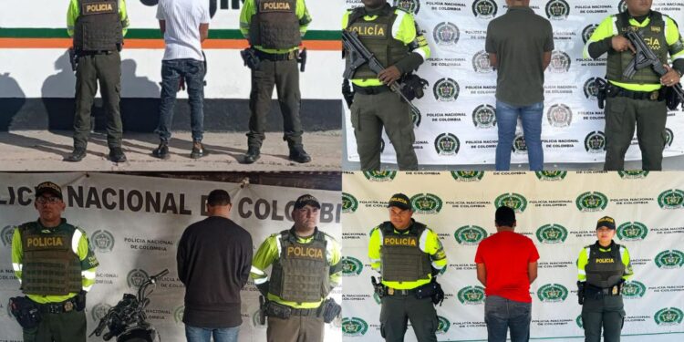 En vías de La Guajira capturan a tres personas por porte de documento falso y una por receptación