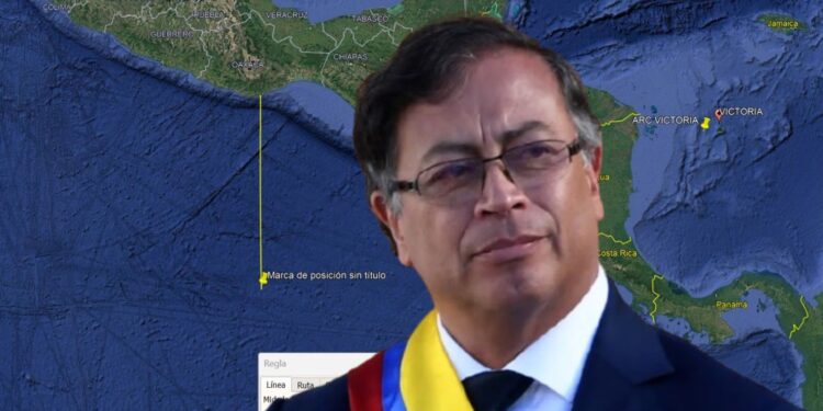 Petro señala punto en el Pacífico donde habría ocurrido bombardeo de EE. UU. y afirma que hubo sobrevivientes