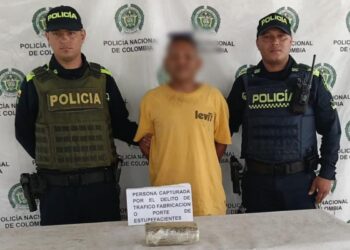 Captura por porte de estupefacientes durante patrullaje en Maicao
