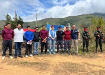 Liberan a cinco policías secuestrados por el ELN en el Catatumbo desde el 6 de enero