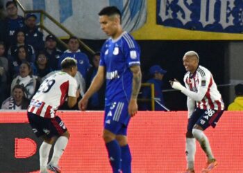 Junior vence 1-2 a Millonarios y rompe racha de nueve años sin ganarle en Bogotá
