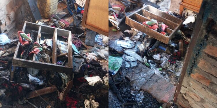 Vivienda se incendió dejando pérdidas materiales en el municipio de San Juan del Cesar