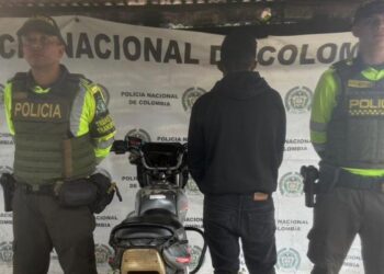 Capturan a una persona por el delito de receptación y recuperan motocicleta en la vía Paradero – Maicao