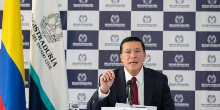 Registrador alerta por injerencia de grupos armados en elecciones de 2026 y aclara tarjetón de consultas