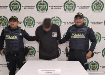 Capturan a una persona en flagrancia por el delito de fuga de preso en el barrio Matajuna de Riohacha