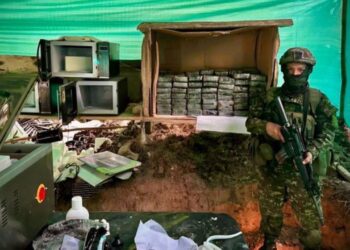 Golpe al Clan del Golfo: destruyen laboratorio de cocaína en Santander valorado en $700 millones