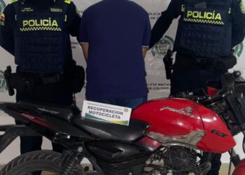 Capturan a hombre por receptación y recuperan motocicleta hurtada en Fonseca