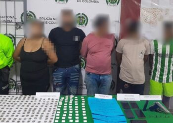 Capturan a cinco presuntos integrantes del Clan del Golfo durante operativo conjunto en Bosconia, Cesar