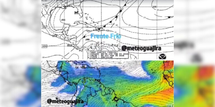 Nuevo frente frío tendrá influencia en La Guajira: variaciones en las lluvias y aumento en la intensidad de los vientos