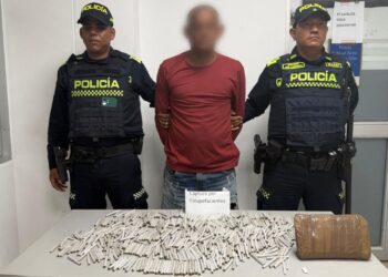 Capturan a hombre con más de un kilo de marihuana durante operativo de control en Riohacha