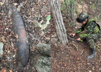 Ejército neutraliza artefacto explosivo en Patillal, Cesar, tras alerta ciudadana