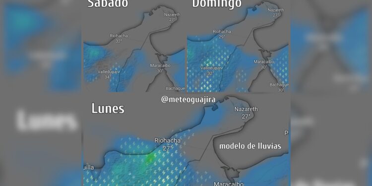Meteoguajira prevé fin de semana mayormente seco en La Guajira