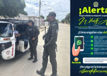 Gaula continúa estrategia de prevención ante modalidad de extorsión por WhatsApp