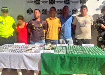 Capturan a cinco presuntos integrantes del Clan del Golfo en operativo conjunto en La Loma, Cesar