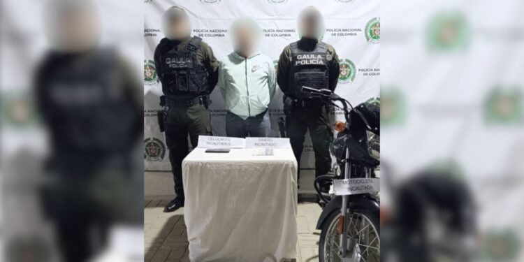 Capturan a presunto recaudador de extorsiones de las ACSN en Santa Marta