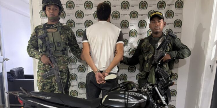 Capturan a hombre por receptación y recuperan motocicleta hurtada en Mingueo