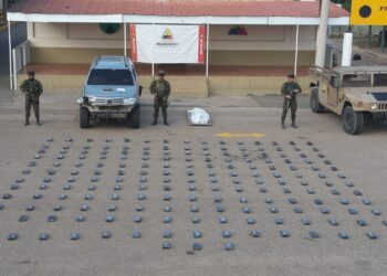 Ejército incauta 183 kilos de clorhidrato de cocaina en vías de La Guajira