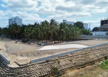 Gobernación verifica avances del nuevo Malecón de Riohacha: ya intervinieron 4 de 5 zonas