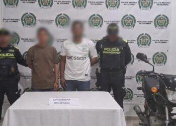 Capturan a dos hombres por porte ilegal de armas de fuego en Riohacha