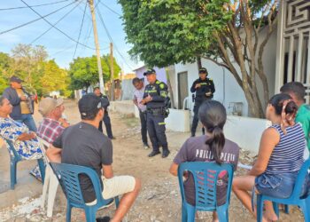 Policía y autoridades articulan acciones de seguridad y convivencia ciudadana en barrios de Maicao