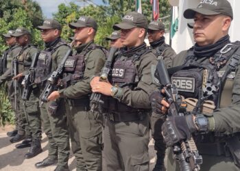 Refuerzan seguridad en Villanueva con apoyo del GAULA y grupos especiales tras recientes hurtos