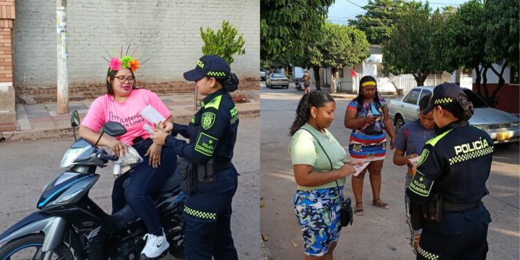 Realizan jornada de sensibilización contra la violencia intrafamiliar en La Jagua del Pilar