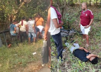 Accidente de tránsito en la vía Villanueva–Urumita deja un motociclista herido