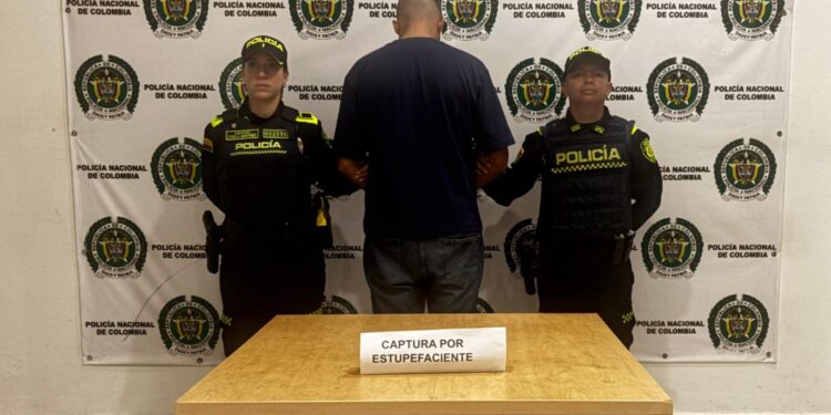 Capturan a un hombre que portaba 500 gramos de marihuana en el Distrito de Riohacha