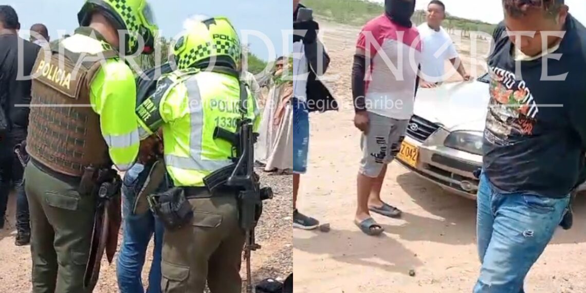 Capturan a presunto atracador de motocicleta en la vía a Mayapo, zona rural de Manaure