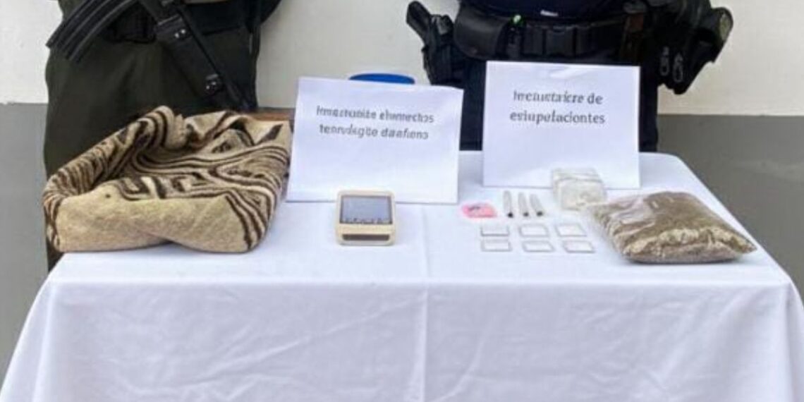 Hallan 77 gramos de estupefacientes en el barrio Divino Niño de Palomino durante patrullaje