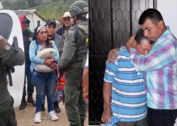 Los candidatos al Congreso Andrés Vásquez y Ana Guetio regresan sanos y salvos tras horas de incertidumbre