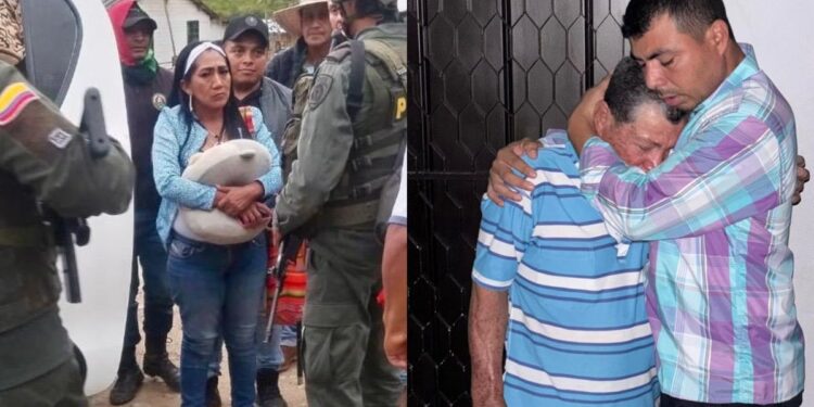 Los candidatos al Congreso Andrés Vásquez y Ana Guetio regresan sanos y salvos tras horas de incertidumbre