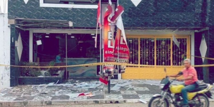 Autoridades investigan atentado con explosivo contra hotel en Aguachica, Cesar
