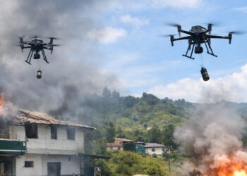 Nuevos ataques con drones en el Cauca alarman a la población