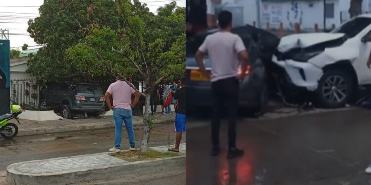 Dos accidentes de tránsito se registraron en la mañana de este domingo en Riohacha