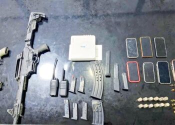 Allanamiento a inmueble en Barrancas deja incautación de armamento y equipos de comunicación